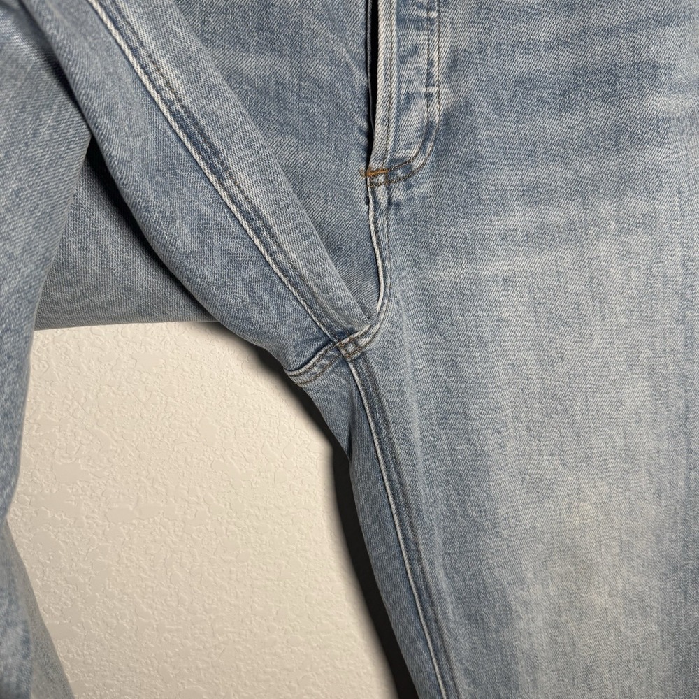 Denim Forum Arlo Jeans | High Rise Straight‎ Light Wash Button Fly | Womens 26 - Picture 6 of 12